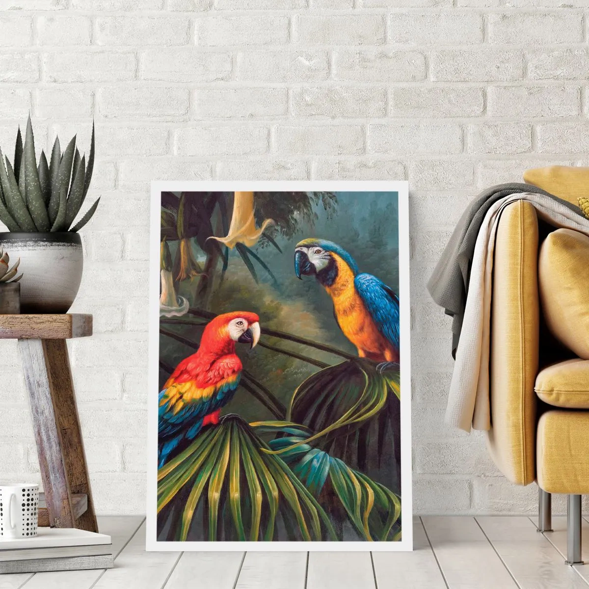 Affisch - Romantiken i tropikerna - 50x70 cm