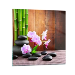 Glastavla - Bild på glas - Lär känna orientens behag - 30x30 cm