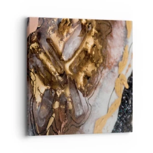 Canvastavla - Bild på duk - Jordens element - 30x30 cm