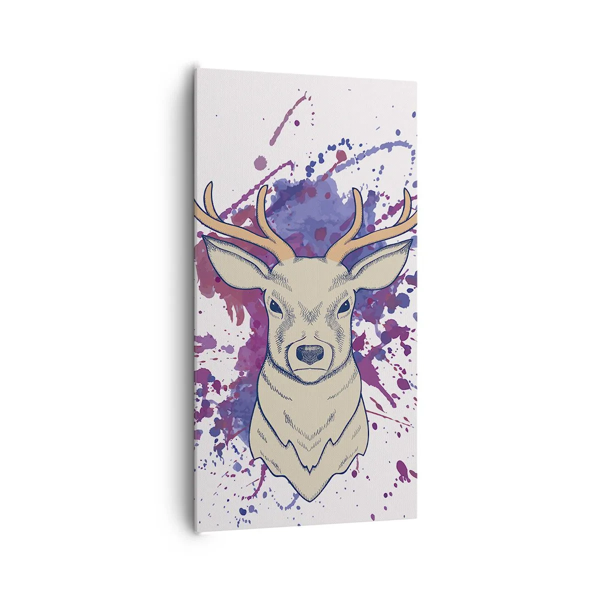 Canvastavla - Bild på duk - Mod och balans - 65x120 cm