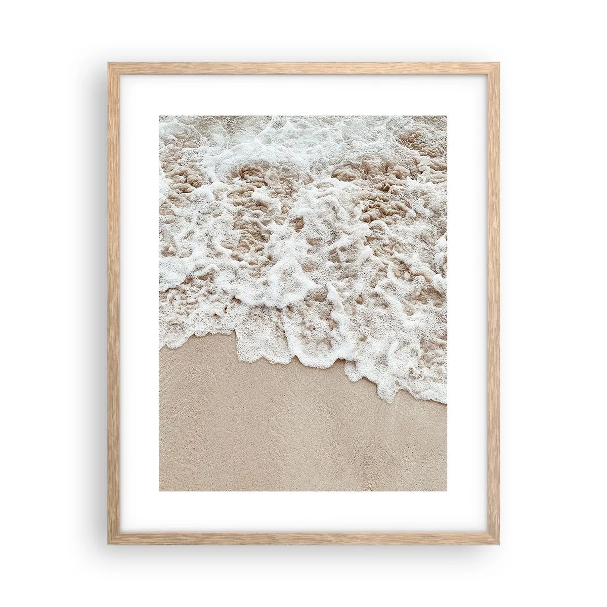 Affisch i ram av ljusek - Strax tillbaka - 40x50 cm