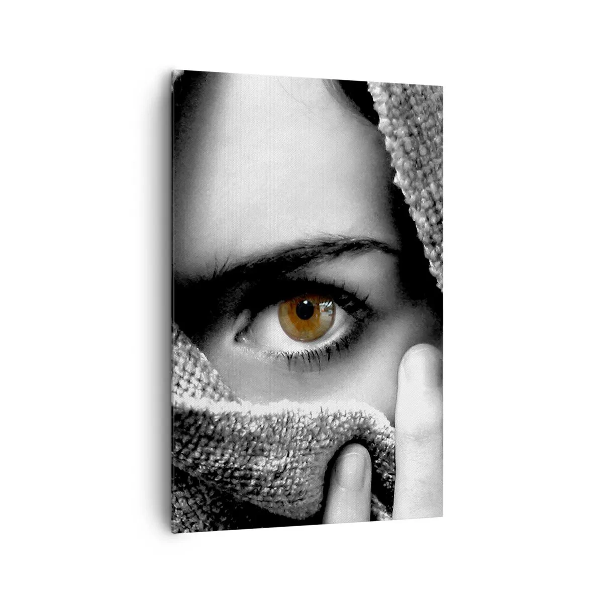 Canvastavla - Bild på duk - Lär känna hemligheten - 80x120 cm