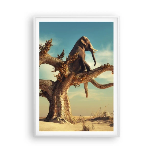 Affisch i vit ram - Ny synvinkel - 70x100 cm