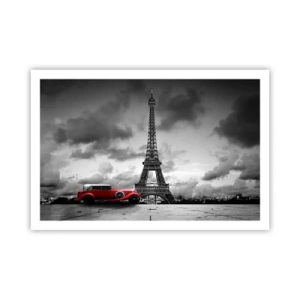 Affisch - Inte så länge sedan i Paris - 91x61 cm