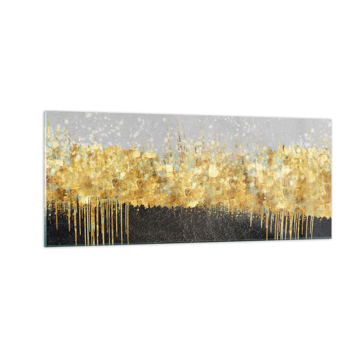 Glastavla - Bild på glas - Inåt och uppåt - 100x40 cm