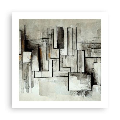 Affisch - Kraften i enkelhet - 50x50 cm