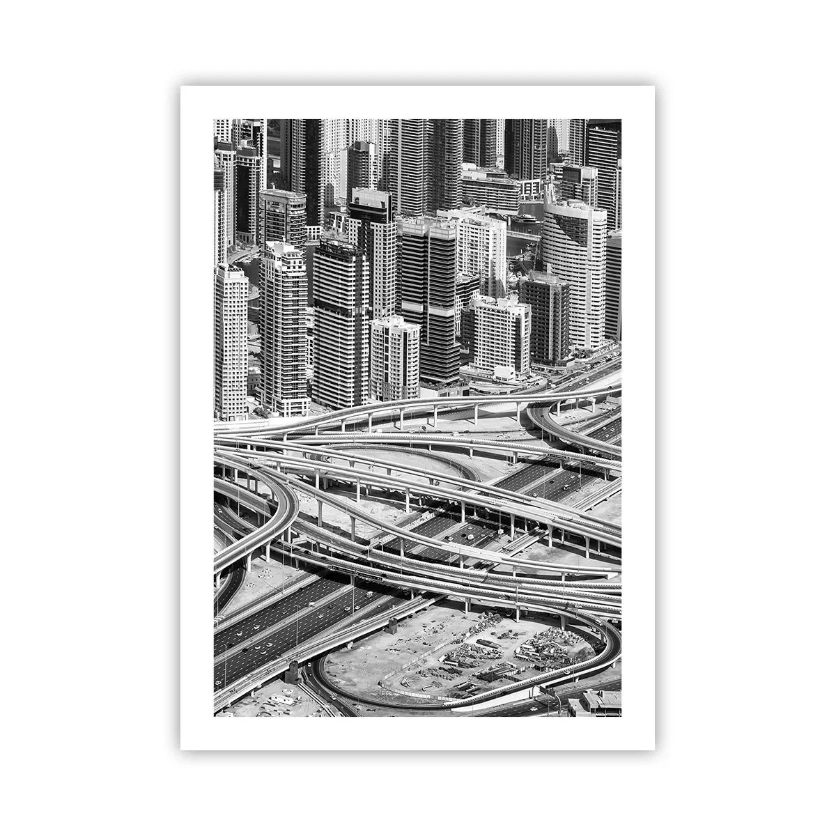 Affisch - Dubai - en omöjlig stad - 50x70 cm