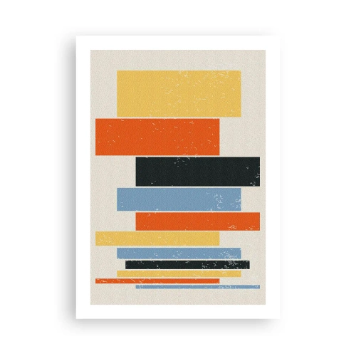 Affisch - Inspelning av musik - 50x70 cm