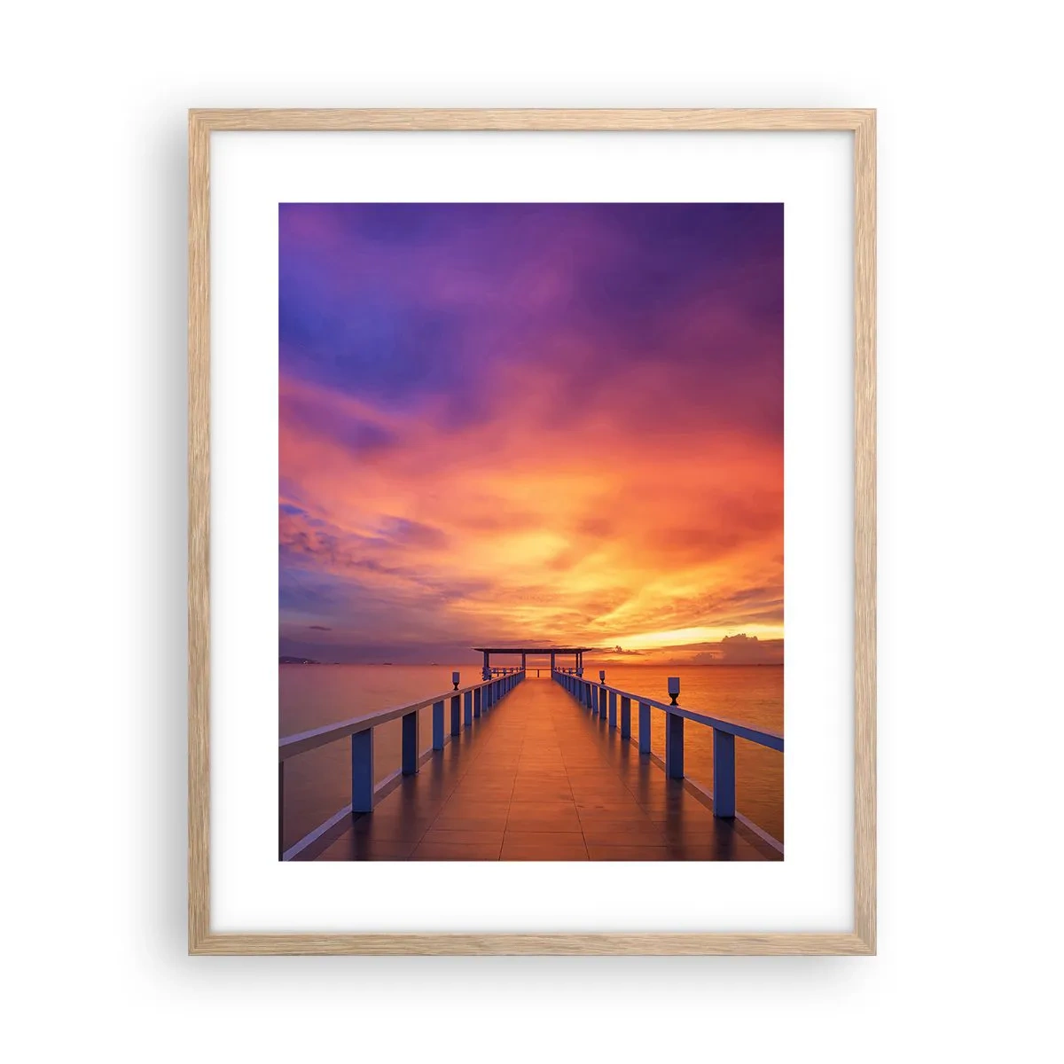 Affisch i ram av ljusek - Utan ände - 40x50 cm