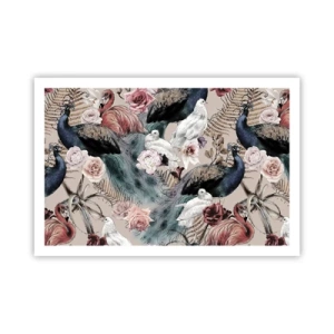 Affisch - I palatsträdgården - 91x61 cm