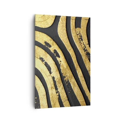 Canvastavla - Bild på duk - Allt flyter - 80x120 cm