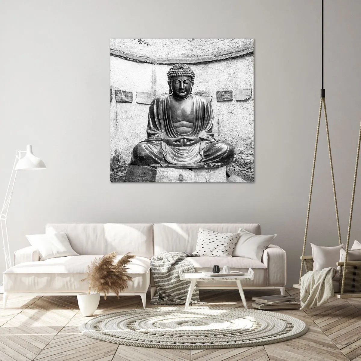 Canvastavla - Bild på duk - Hos lugnets källor - 50x50 cm