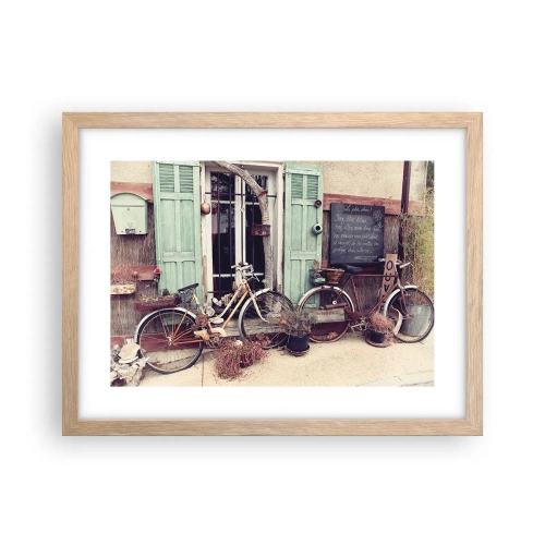 Affisch i ram av ljusek - Länge leve provinsen - 40x30 cm