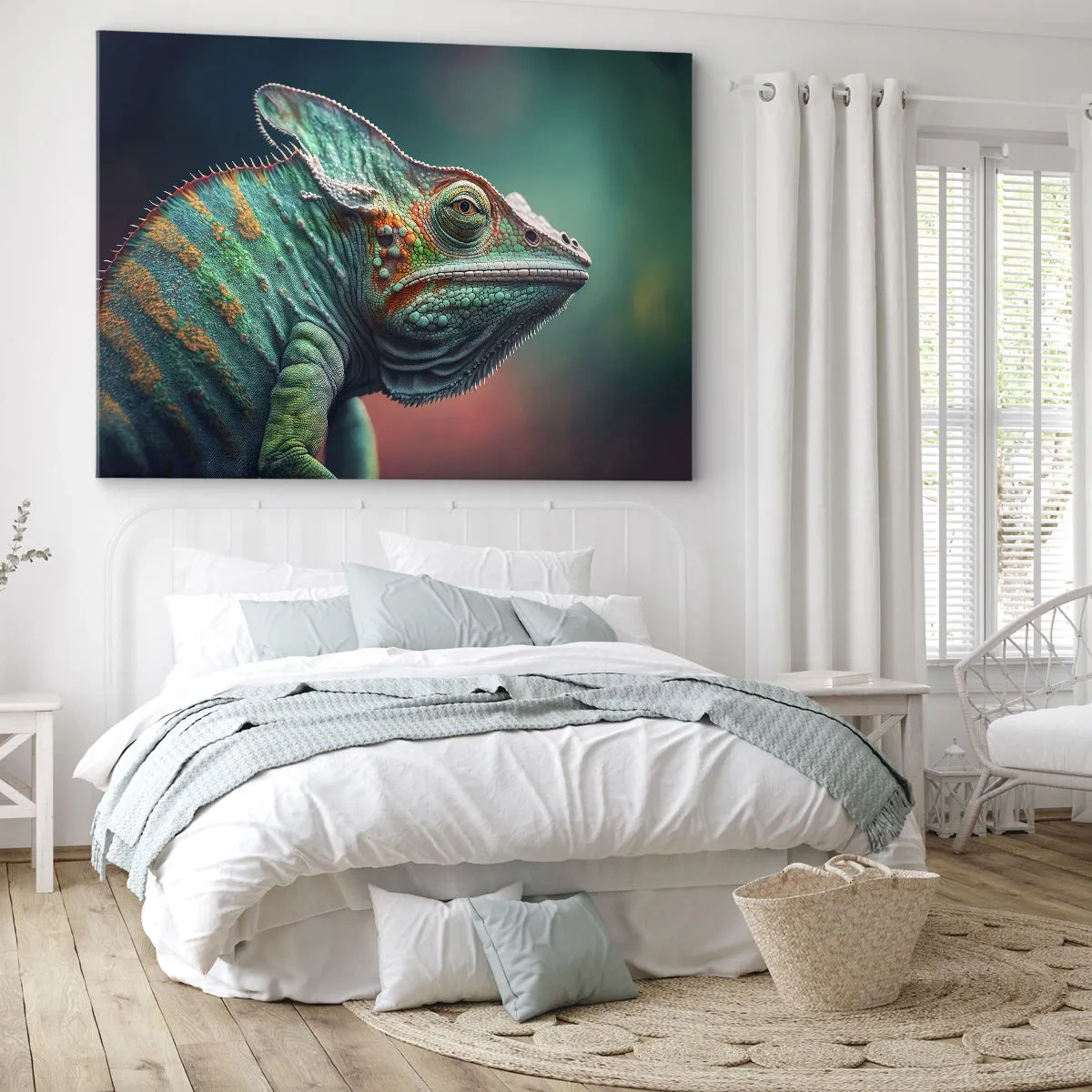 Canvastavla - Bild på duk - Ser du mig? Inte bra… - 70x50 cm