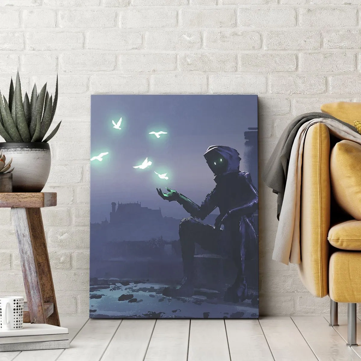 Canvastavla - Bild på duk - Livet kommer tillbaka - 70x100 cm