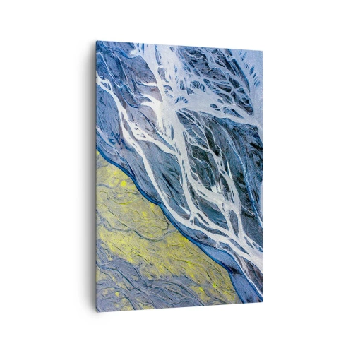 Canvastavla - Bild på duk - Naturens grottmålningar - 70x100 cm