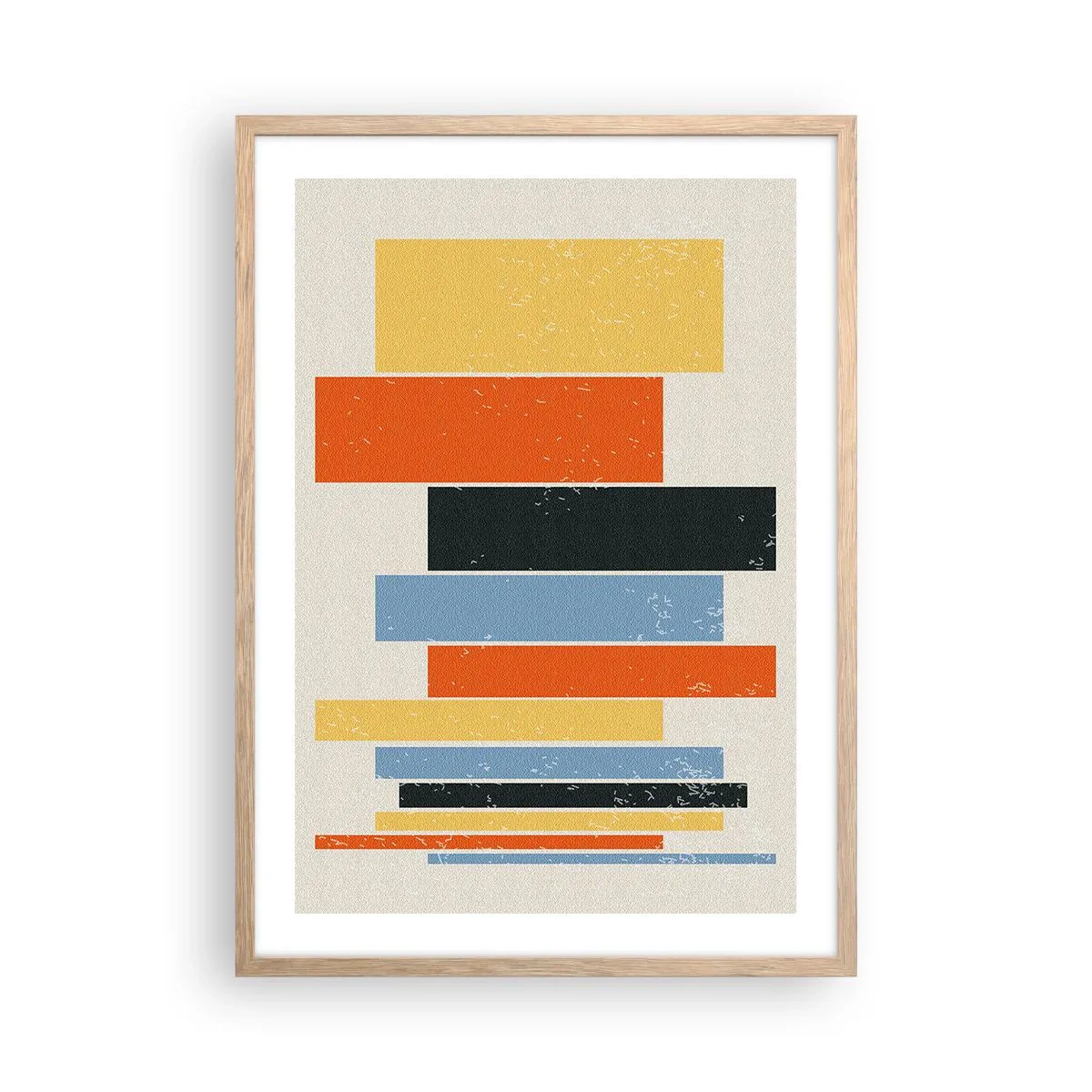 Affisch i ram av ljusek - Inspelning av musik - 50x70 cm