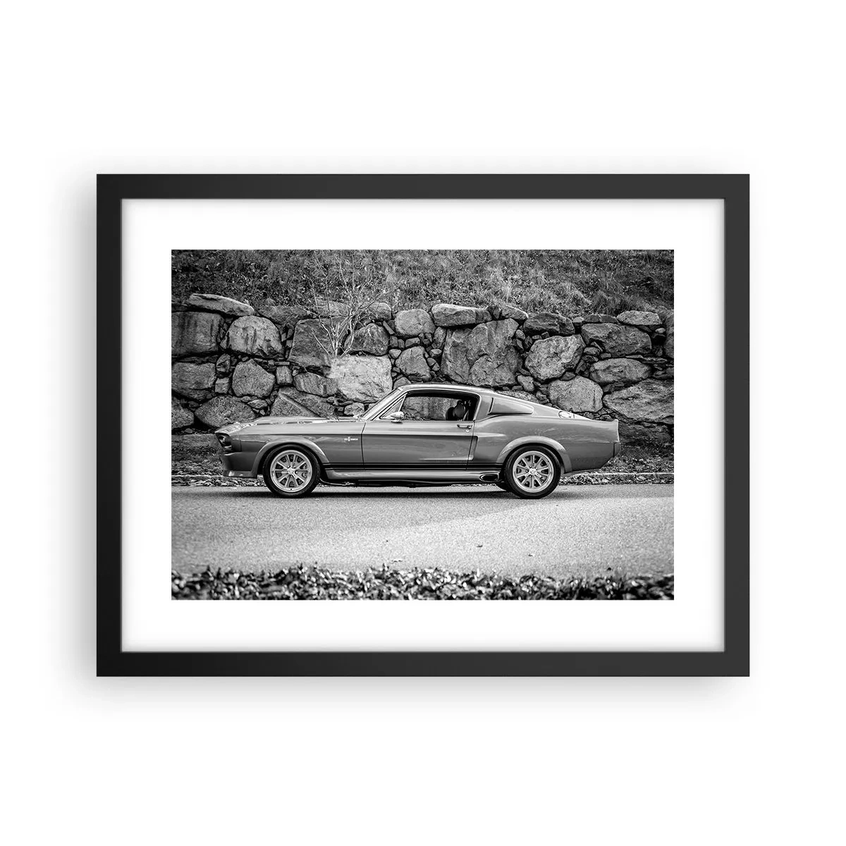 Affisch i svart ram - Legend från 60-talet - 40x30 cm