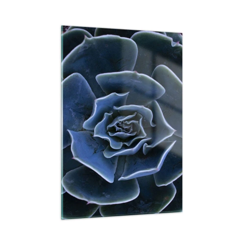Glastavla - Bild på glas - Öknens blomma - 50x70 cm
