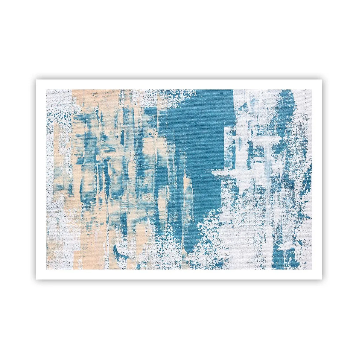 Affisch - Genom istapp - 100x70 cm