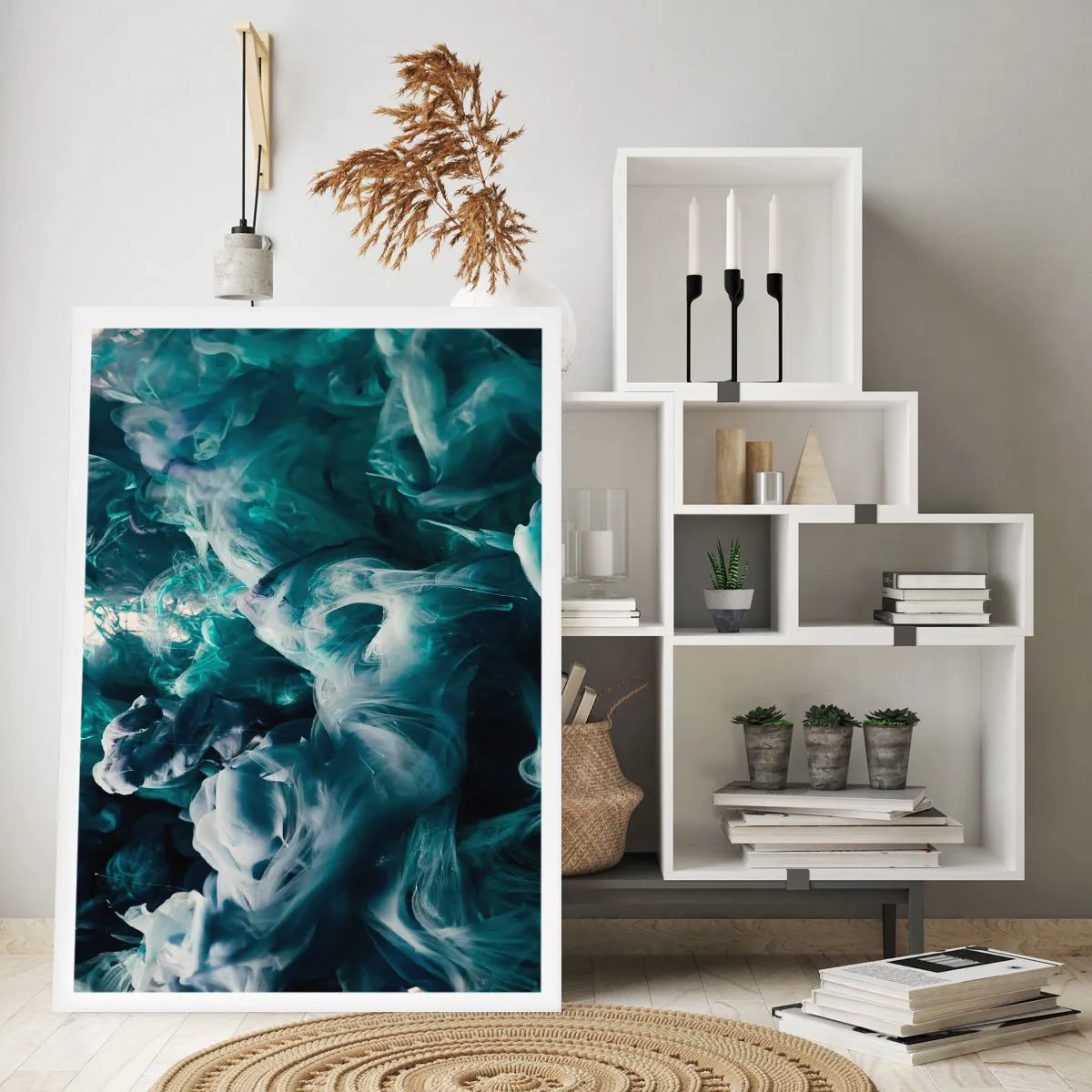 Affisch - Färg i rörelse - 40x50 cm