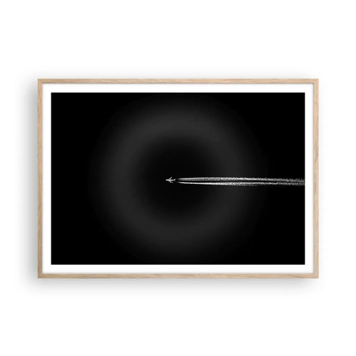 Affisch i ram av ljusek - I en annan dimension - 100x70 cm