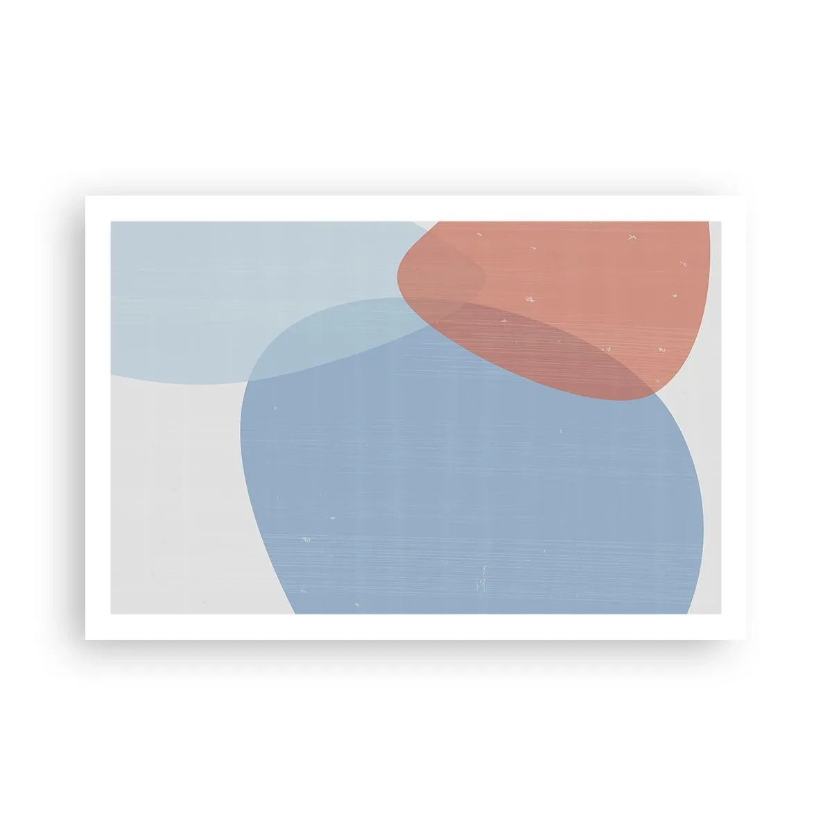 Affisch - Pastellfärgade relationer - 91x61 cm