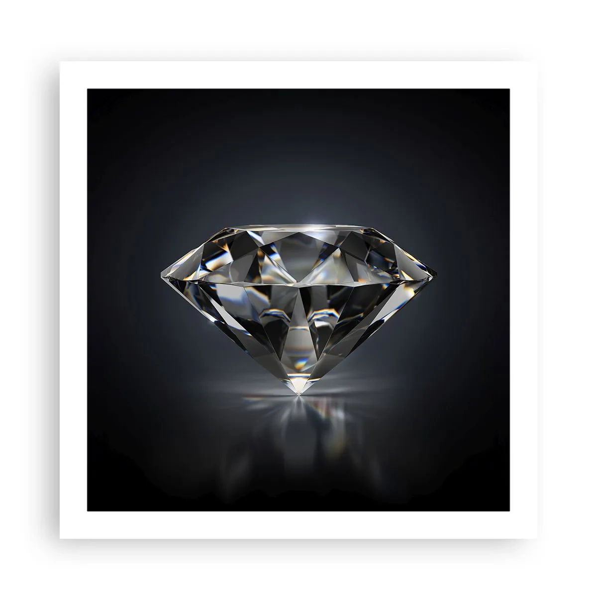 Affisch - Bästa flickvännen - 60x60 cm