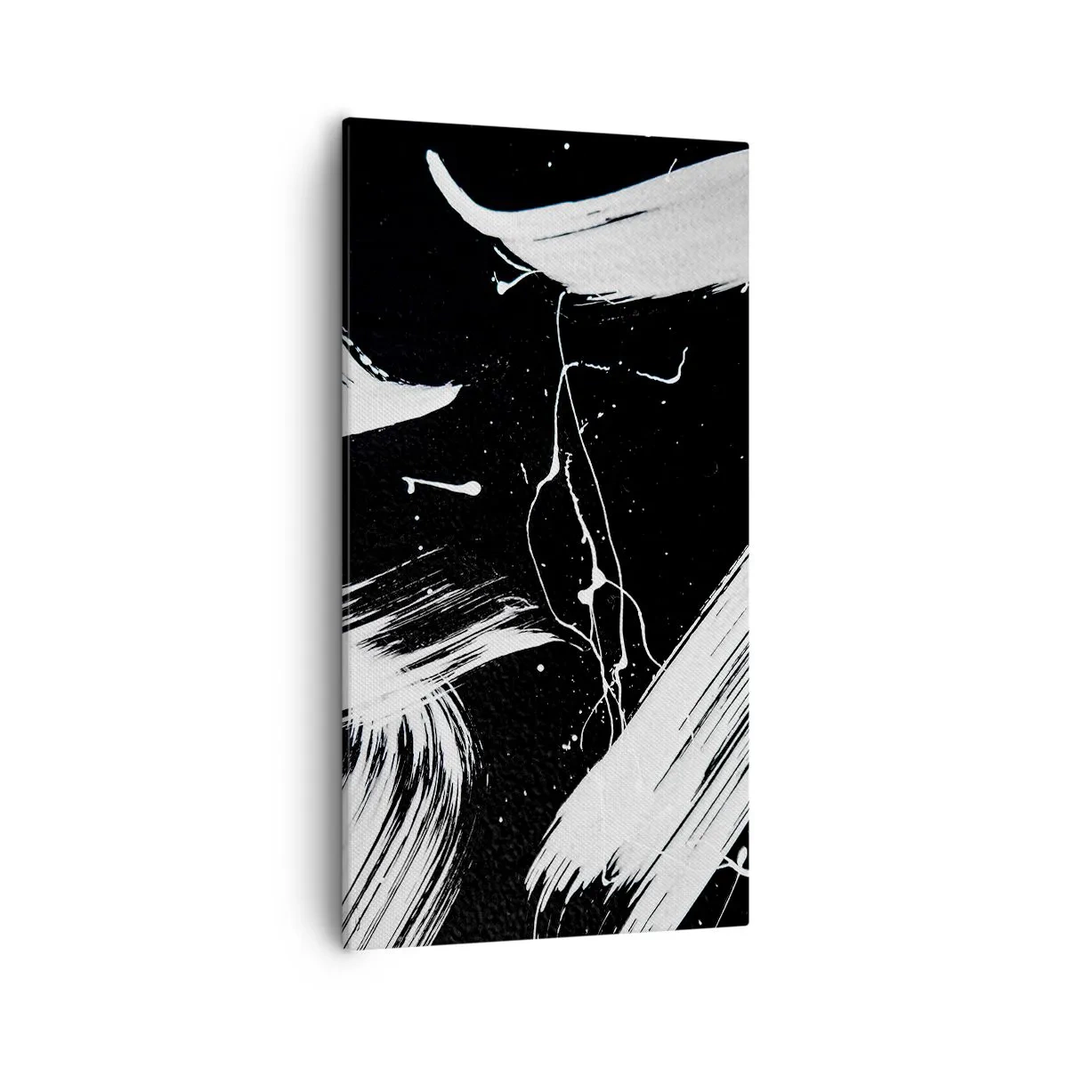 Canvastavla - Bild på duk - Bryta mörkret - 55x100 cm