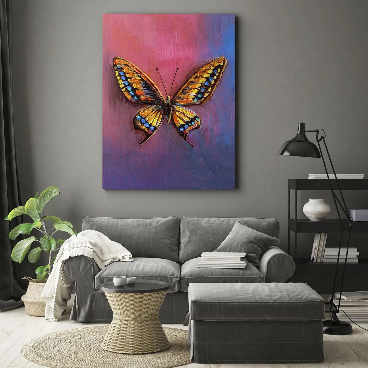 Canvastavla - Bild på duk - Naturens klenoder - 50x70 cm