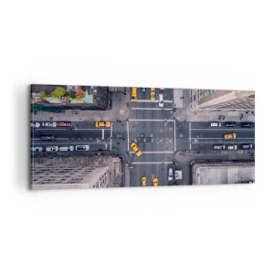 Canvastavla - Bild på duk - Enkelt val - 100x40 cm