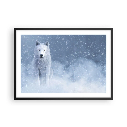 Affisch i svart ram - I vinter anda - 70x50 cm