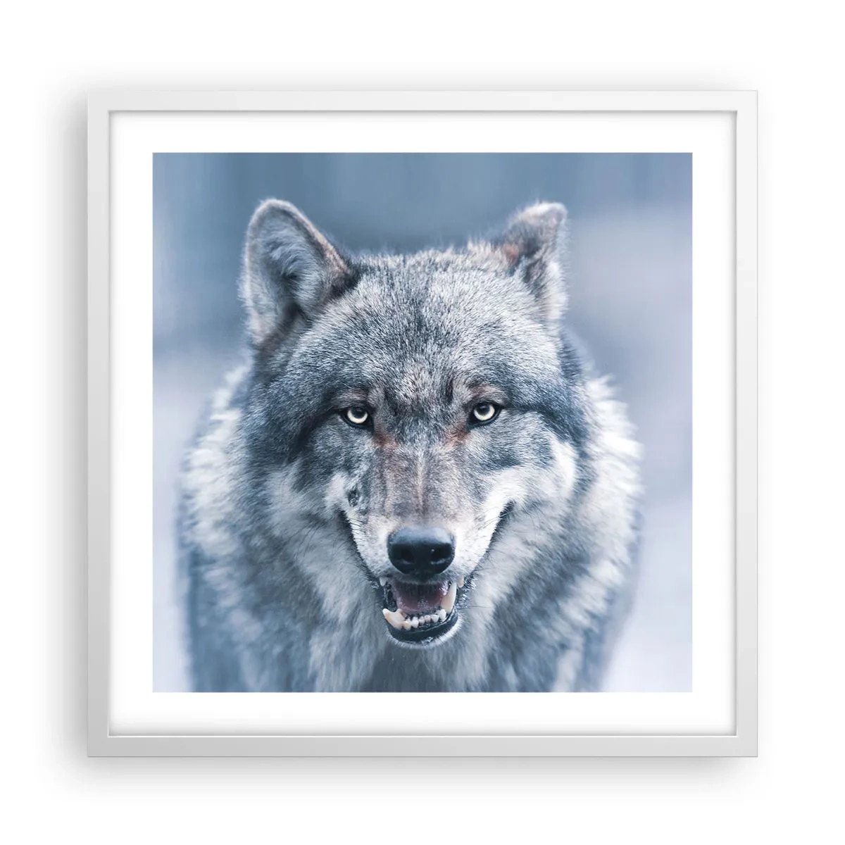 Affisch i vit ram - Tar du utmaningen? - 50x50 cm