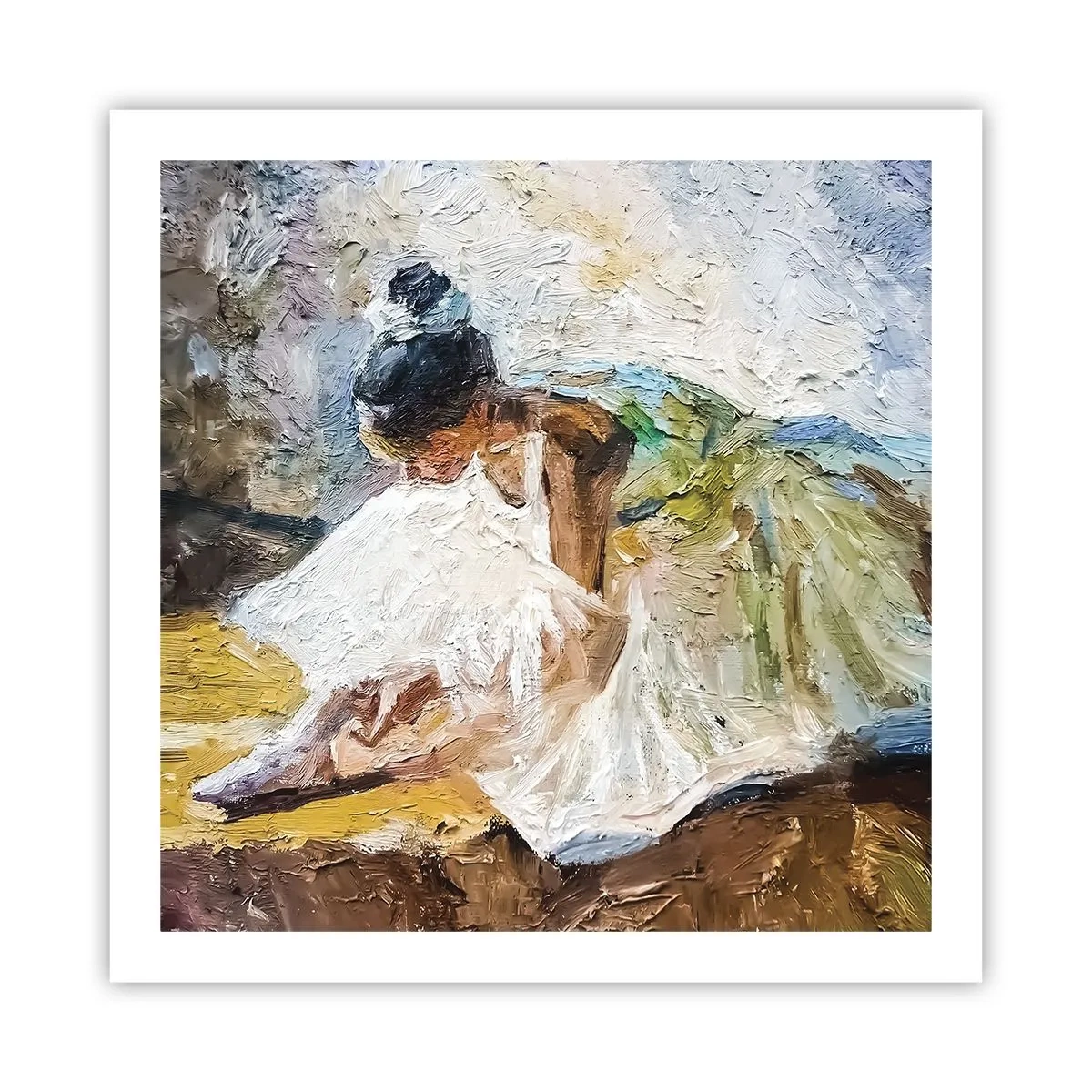 Affisch - Från Degas tavla - 60x60 cm