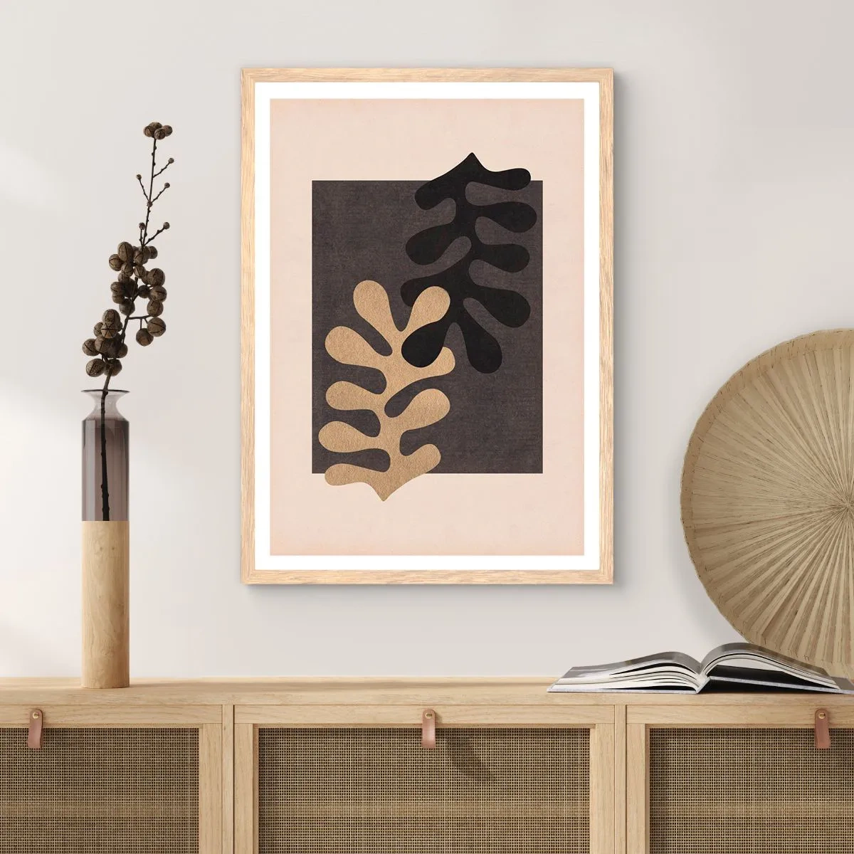 Affisch i ram av ljusek - Brist och komplettering - 61x91 cm