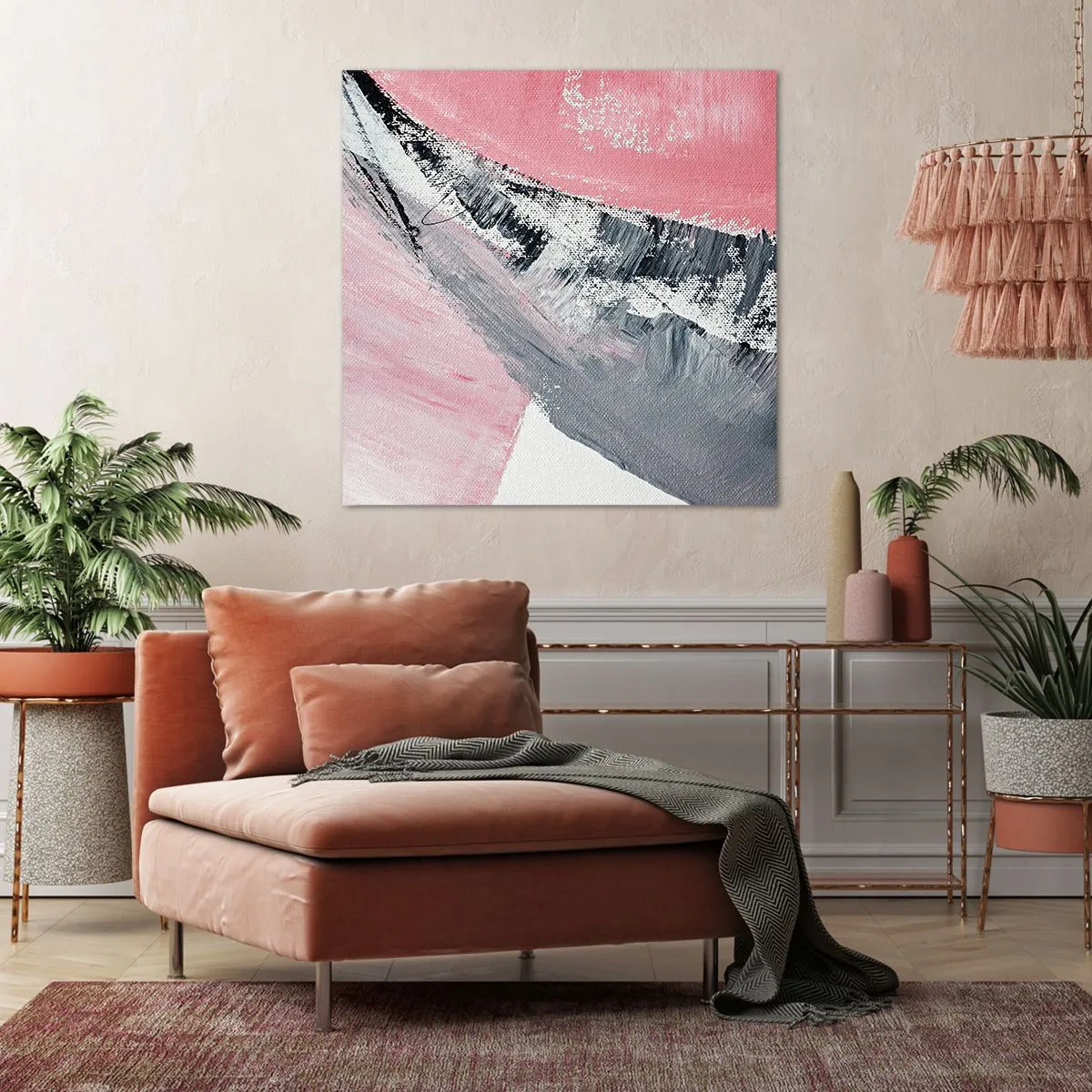 Canvastavla - Bild på duk - Anpassad komposition - 60x60 cm