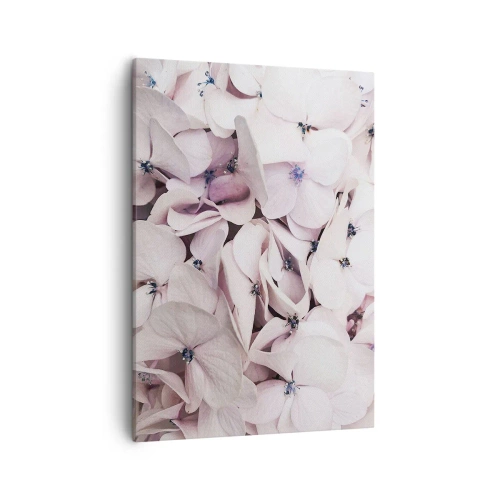 Canvastavla - Bild på duk - I en flod av blommor - 50x70 cm