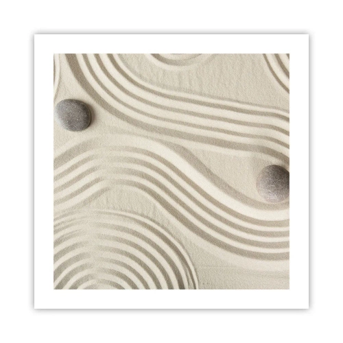 Affisch - Värmens beröring - 50x50 cm