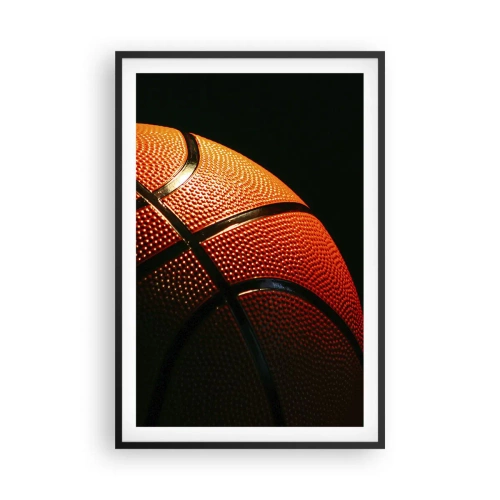 Affisch i svart ram - Vacker som planeten - 61x91 cm
