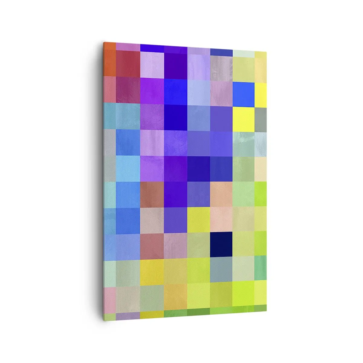 Canvastavla - Bild på duk - Alla olika, alla jämna - 80x120 cm