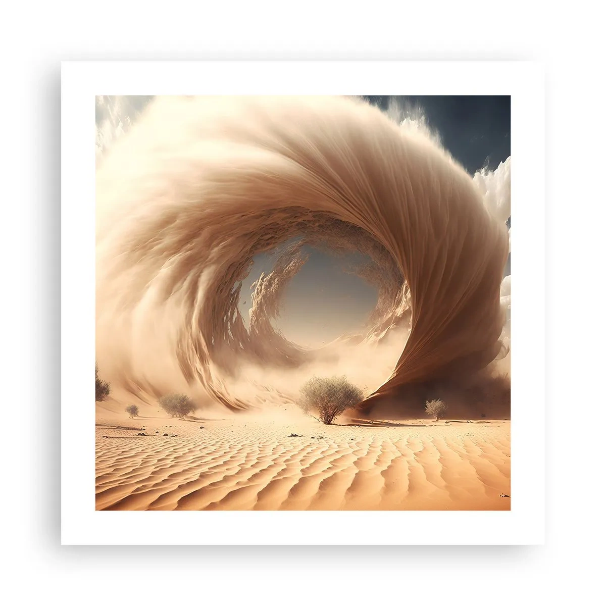 Affisch - Öppen portal - 50x50 cm