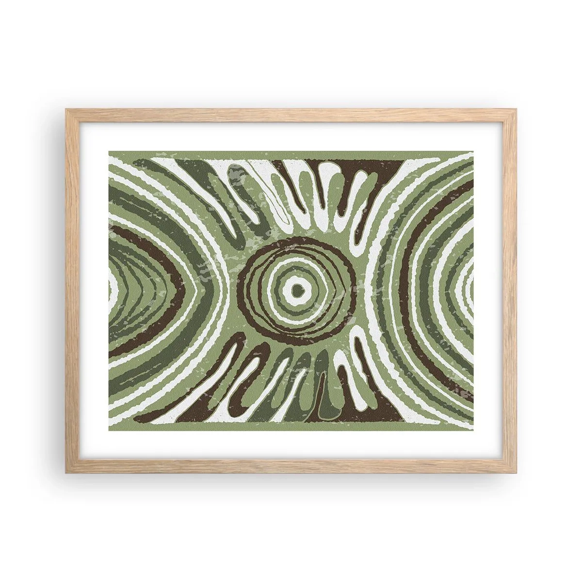 Affisch i ram av ljusek - Explosion av känslor - 50x40 cm