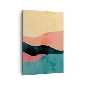 Canvastavla - Bild på duk - Enig oenighet - 50x70 cm