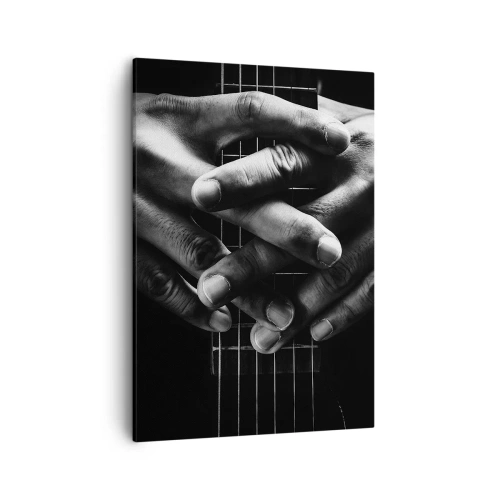 Canvastavla - Bild på duk - Artistens bön - 50x70 cm