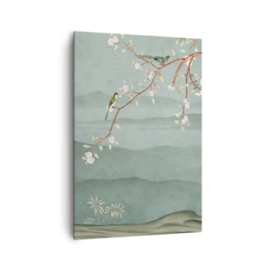 Canvastavla - Bild på duk - Vår, ah, det är du - 70x100 cm