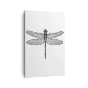 Canvastavla - Bild på duk - Precision i naturen - 80x120 cm