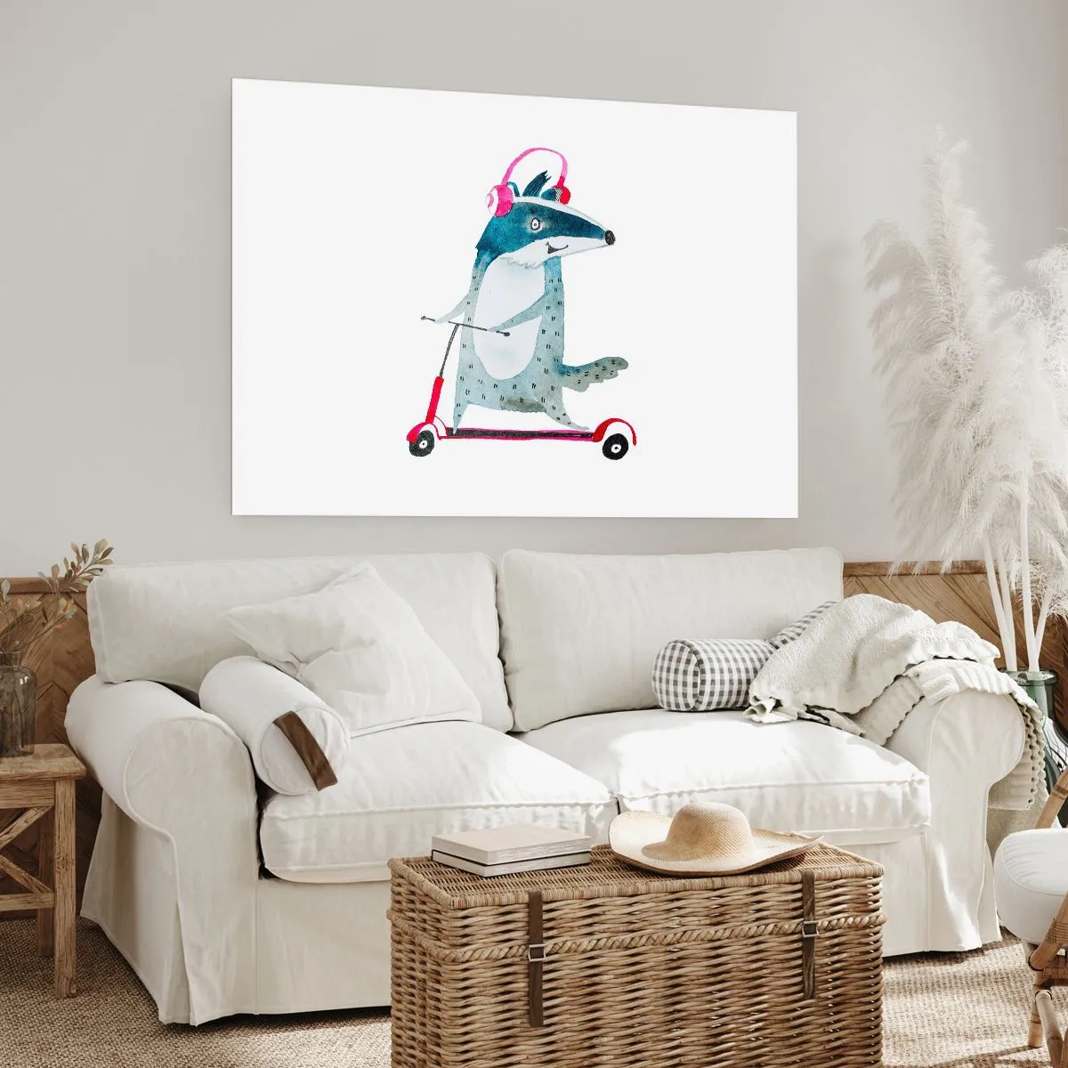 Affisch - Grävlingens glädje - 70x50 cm