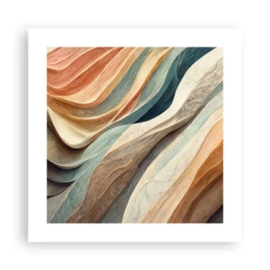 Affisch - Ögonblick före förändring - 40x40 cm