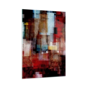 Glastavla - Bild på glas - Blandat och mixat - 50x70 cm