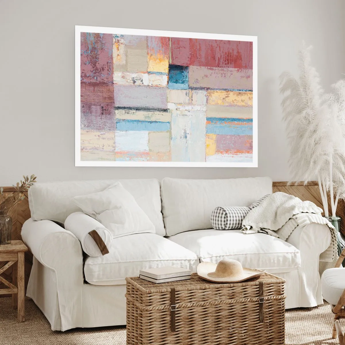 Affisch - Geometrins lugn - 100x70 cm